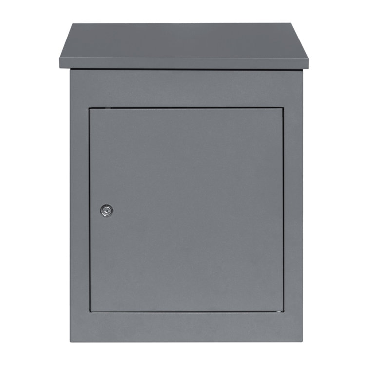 Latitude Run Lorilea Locking Wall Mounted Letter Box Wayfair.co.uk